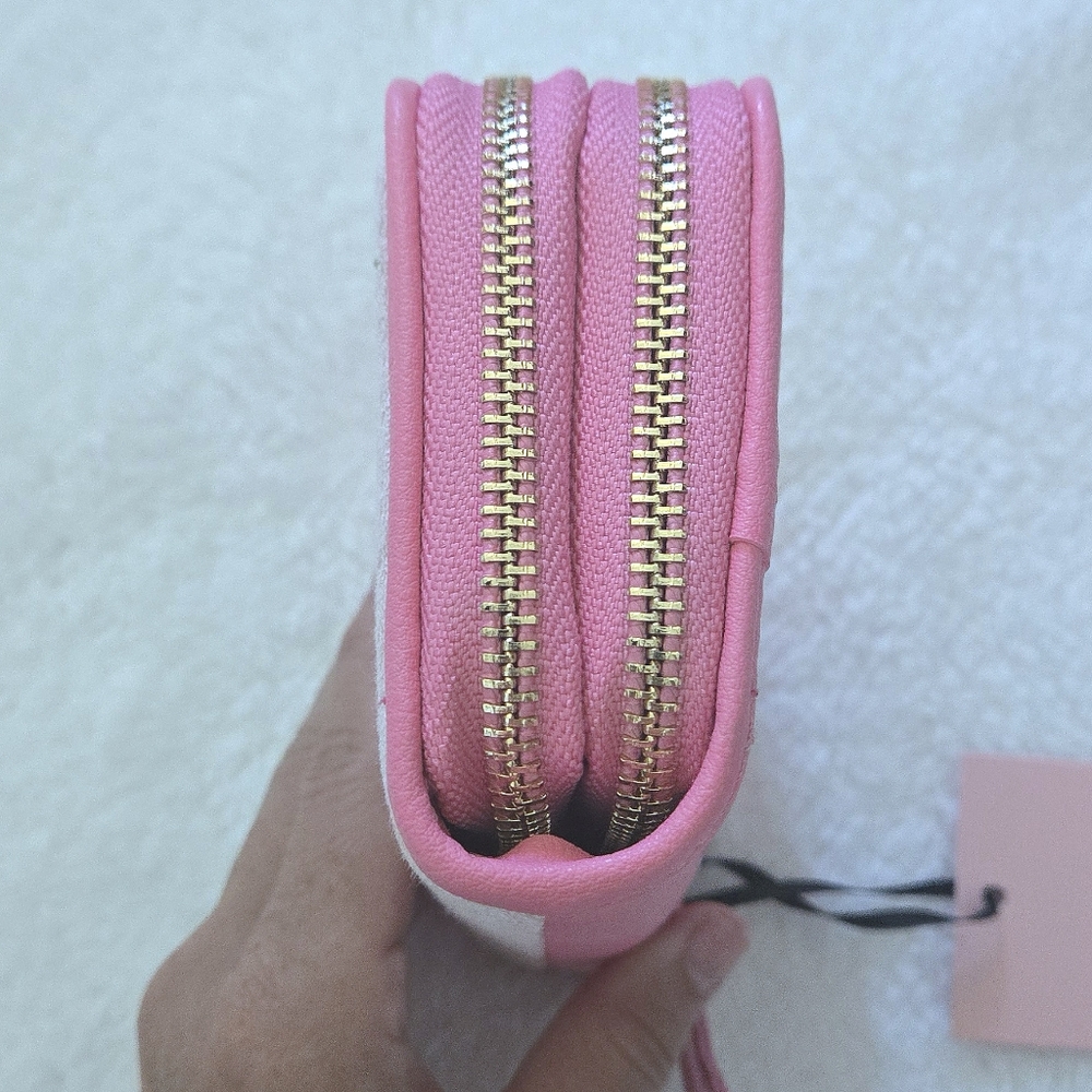 ✨️HP✨️ Juicy🍊 Couture "Wing It" Double✌️ Medium Zip Around Wallet - NWT - Picture 8 of 16
